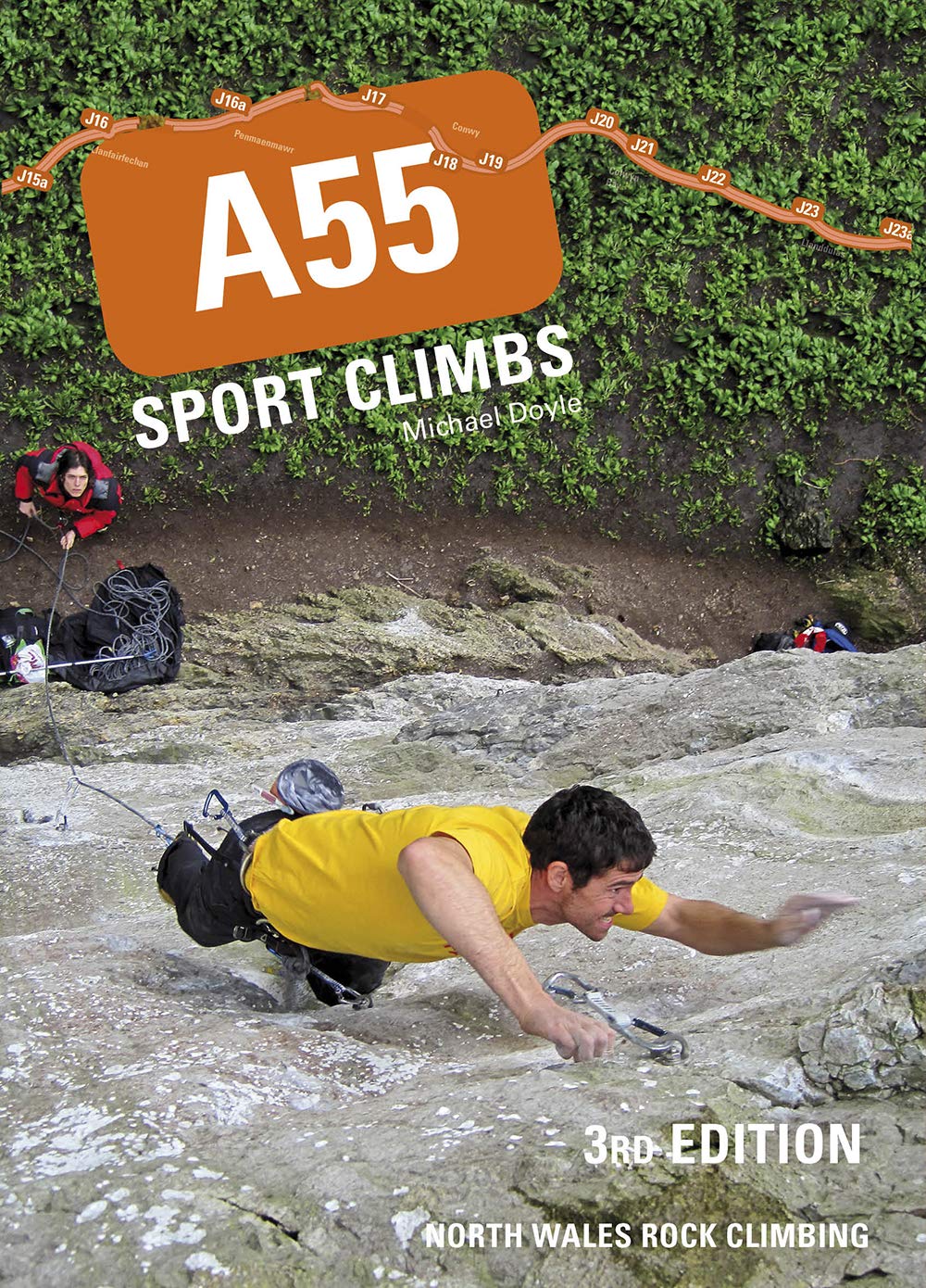 A55 Sport Climbs by Michael Doyle PAPERBACK 9781906095697