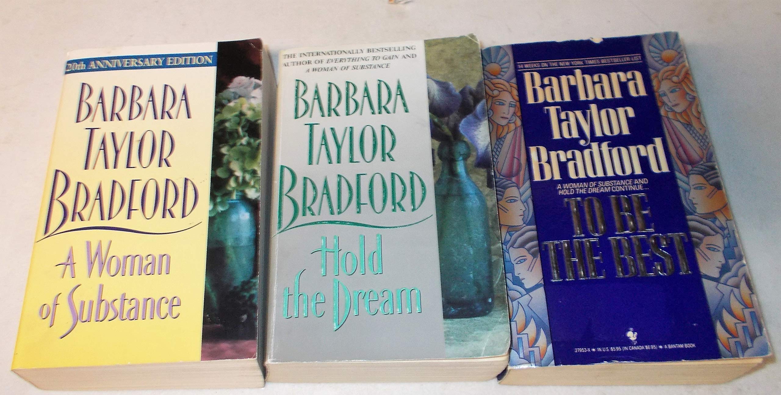 Buy Barbara Taylor Bradford: A Woman of Substance, Hold the Dream, to Be the Best — BookShops.in