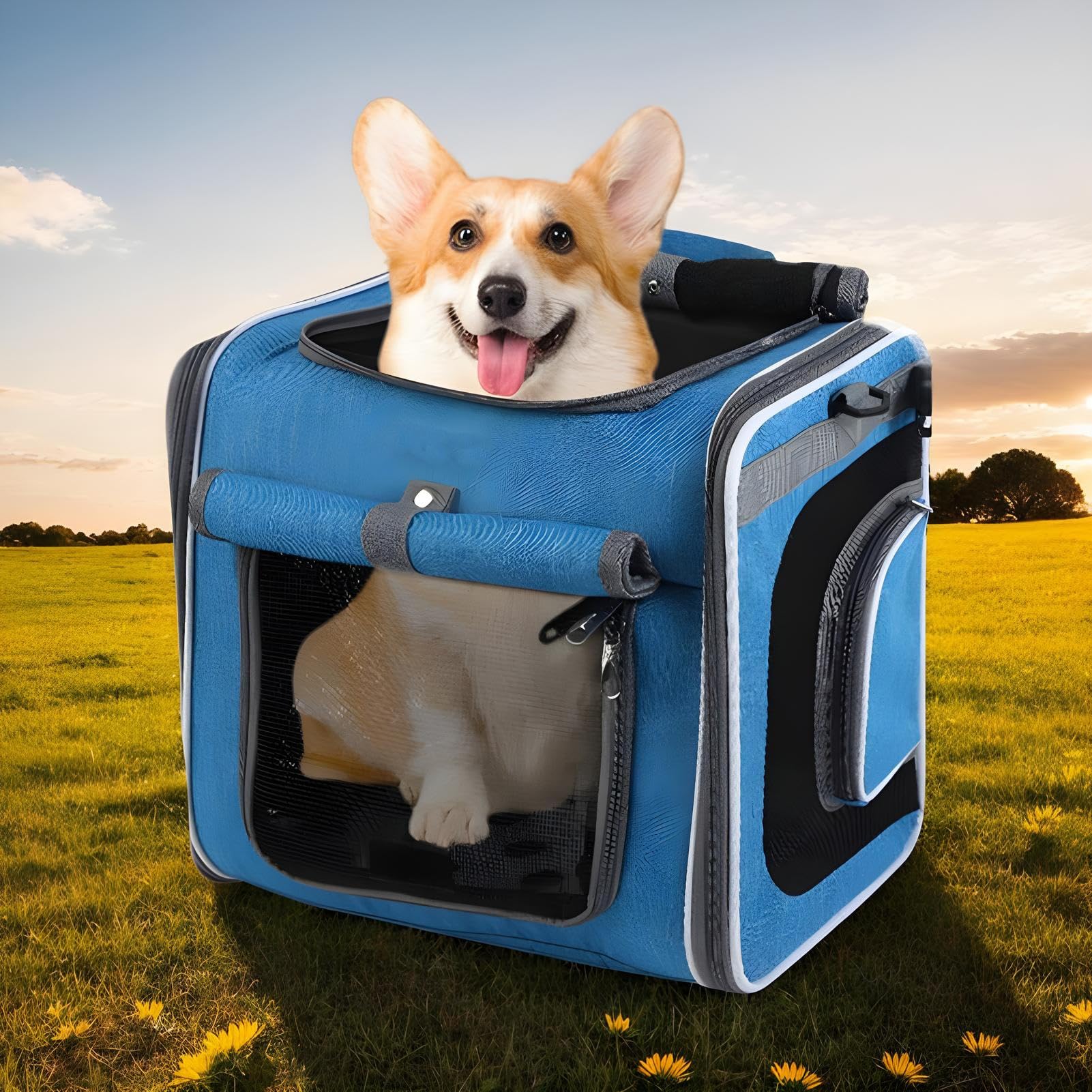 Amazon.co.jp: 犬用バイクバスケット - 自転車用ペットキャリー