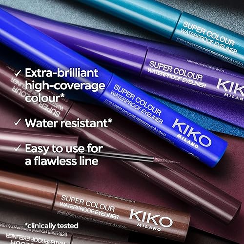 Miniatura 4 de KIKO MILANO - Delineador líquido colorido resistente al agua de alta cobertura