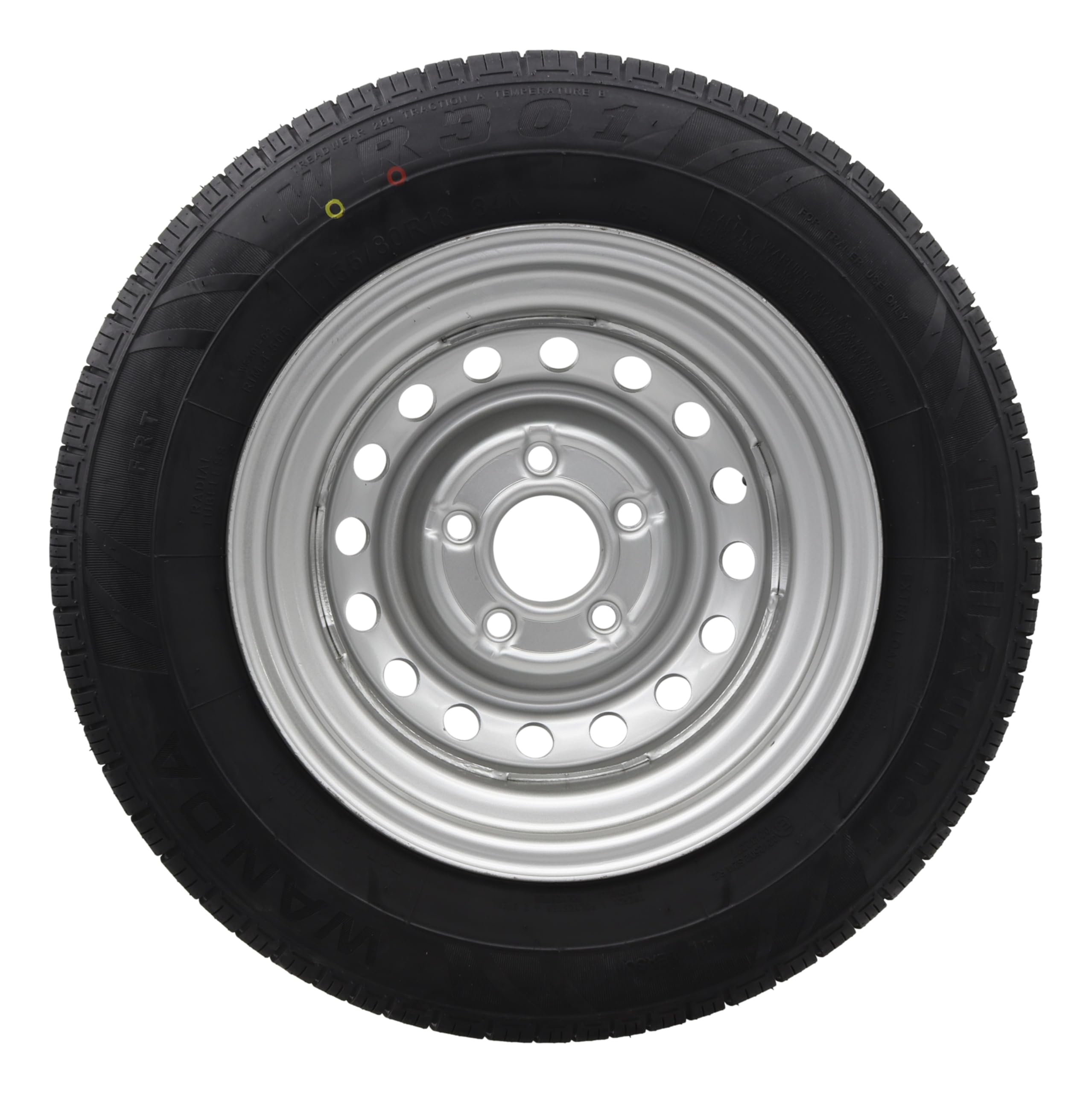 Komplettrad 155/80R13 84N 112x5, !! 5 LOCH !!155 R 13 PKW Anhänger 4,5 Jx13 Reifen Anhängerrad