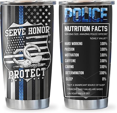 Qatdey Regalos de policía, regalos de oficial de policía, regalos de graduación de la Academia de Policía, regalos para oficial de policía, regalos