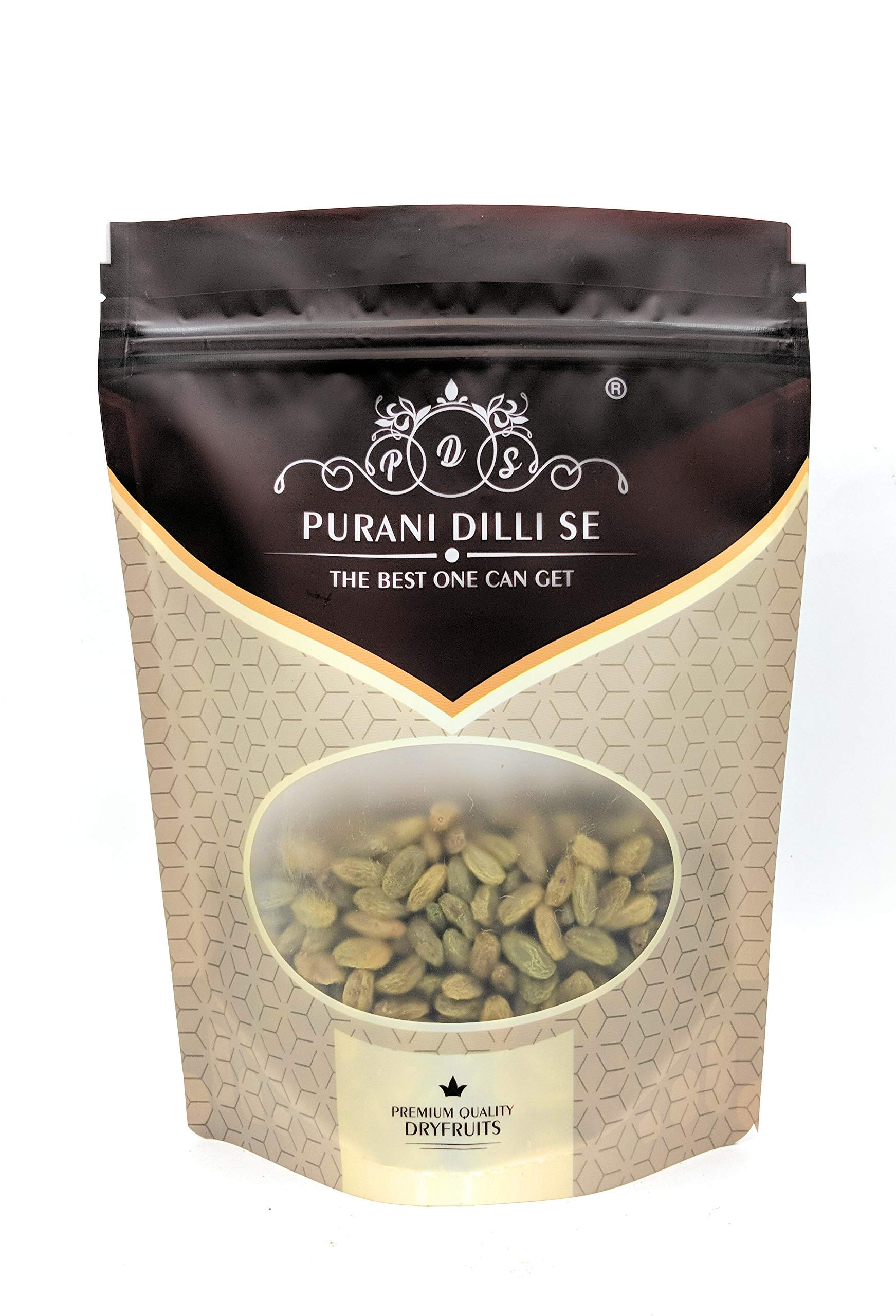 PURANI DILLI SE THE BEST ONE CAN GET Dried Kishmish Moti/Gol Pure Kandhari Organic Green Raisins Aaa Grade (200Gm) (B07CRVRQBW) Amazon Price History, Amazon Price Tracker