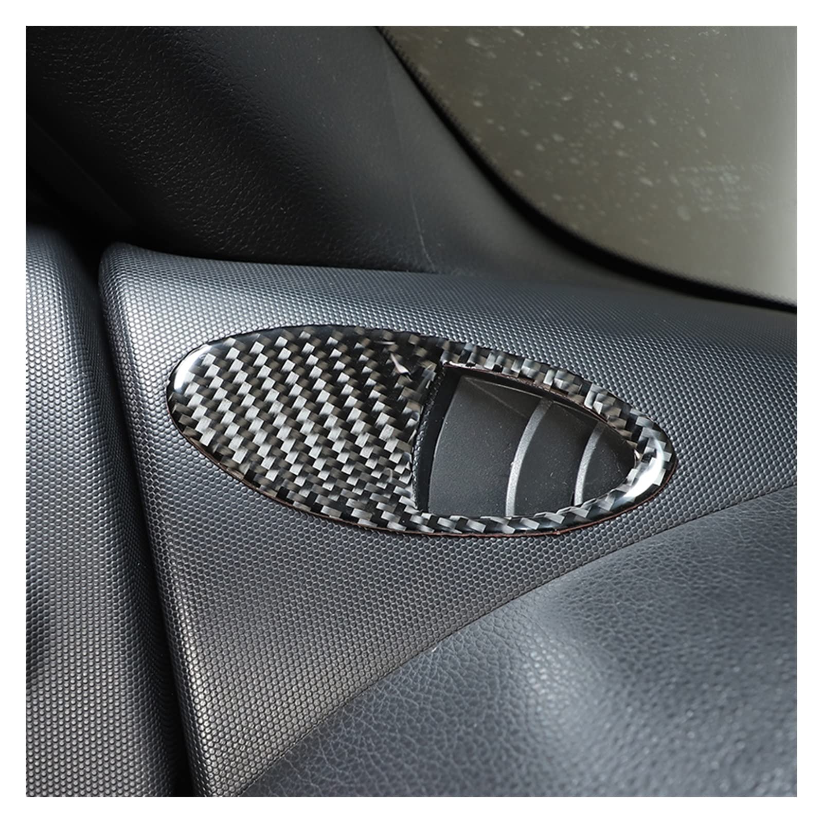 Pasuje do Nissan 350Z Z33 2003-2006 deska rozdzielcza samochodu z włókna węglowego wylot powietrza udekoruj naklejka ochronna Auto akcesoria do przycinania straż zestawy naklejek