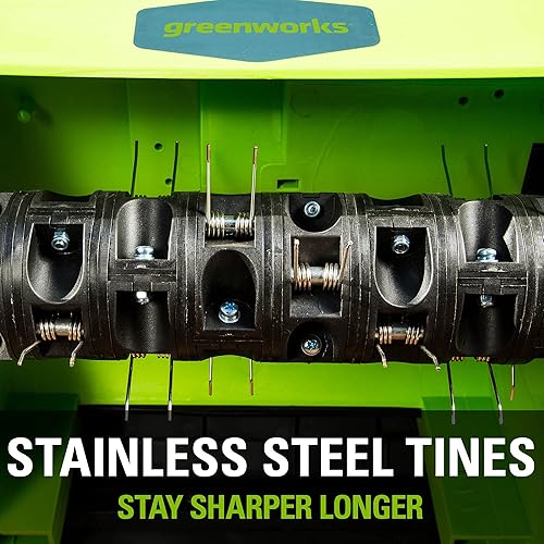 Miniatura 8 de Greenworks Dethatcher con cable de 10 amperios 14 pulgadas 27022