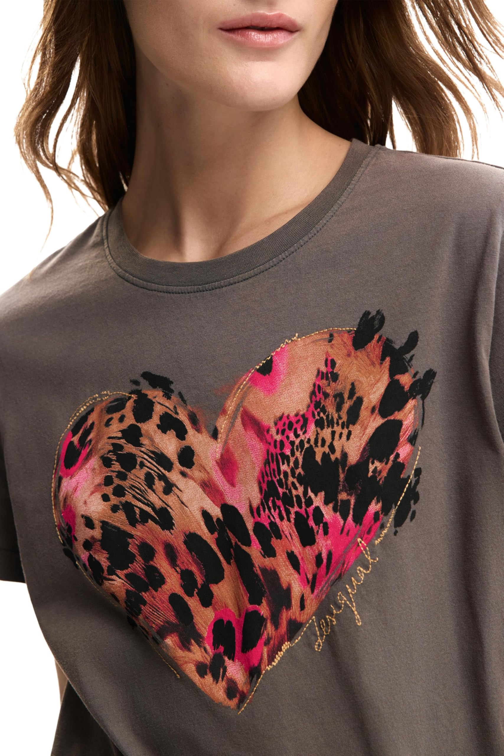 Desigual Tiger Cor T-Shirt Donna