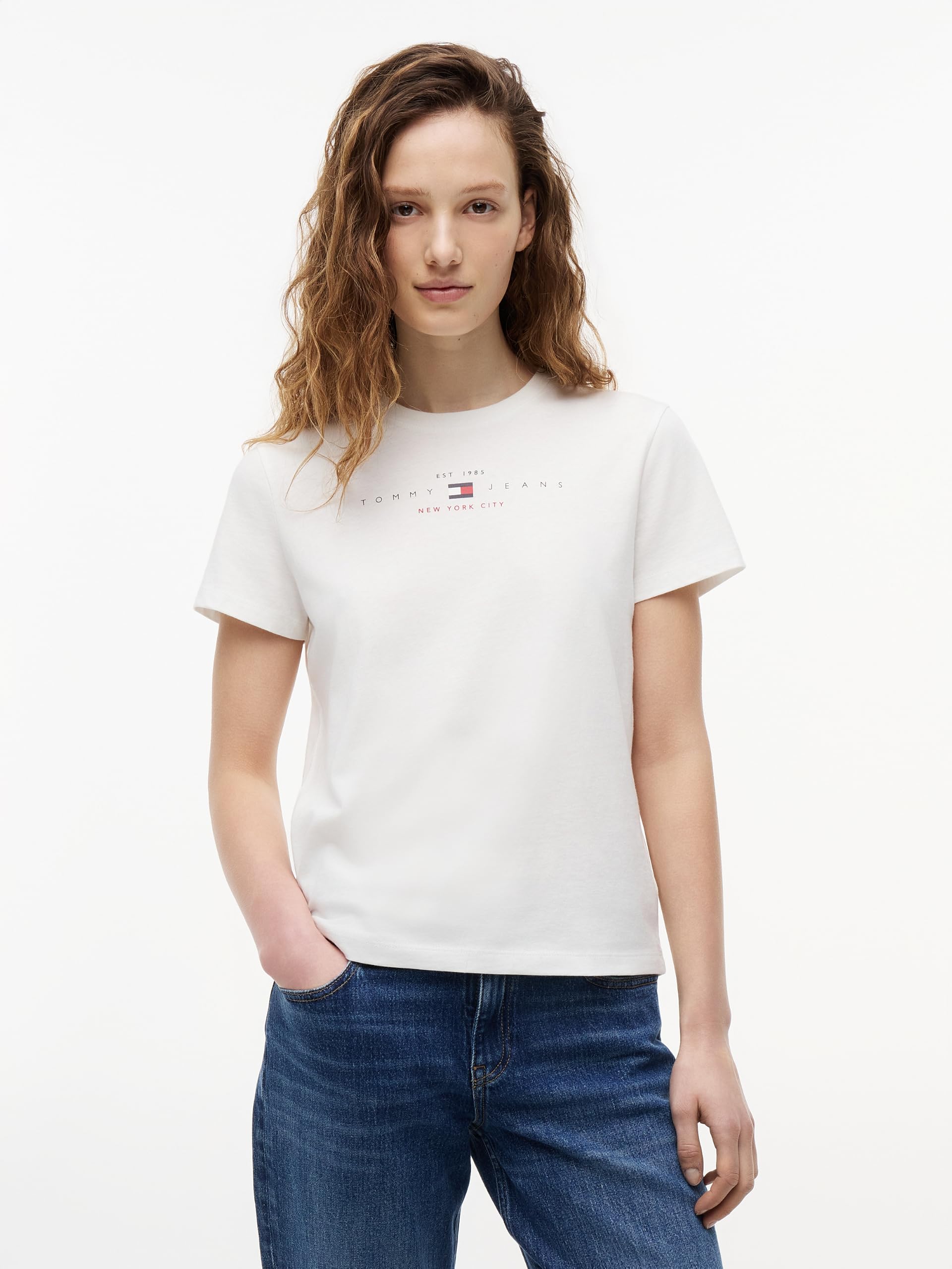 TJW REG US LINEAR SS TEE Gömlek Kadın