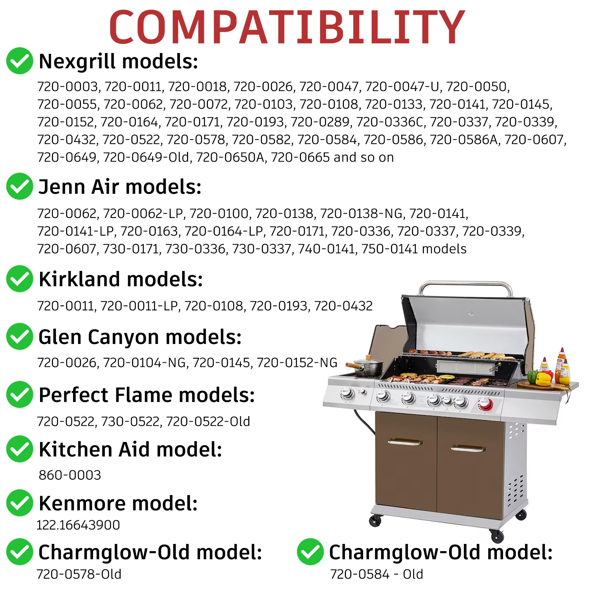 Amazon.com : GDCERIX Infrared Rear Rotisserie Burner Replacement