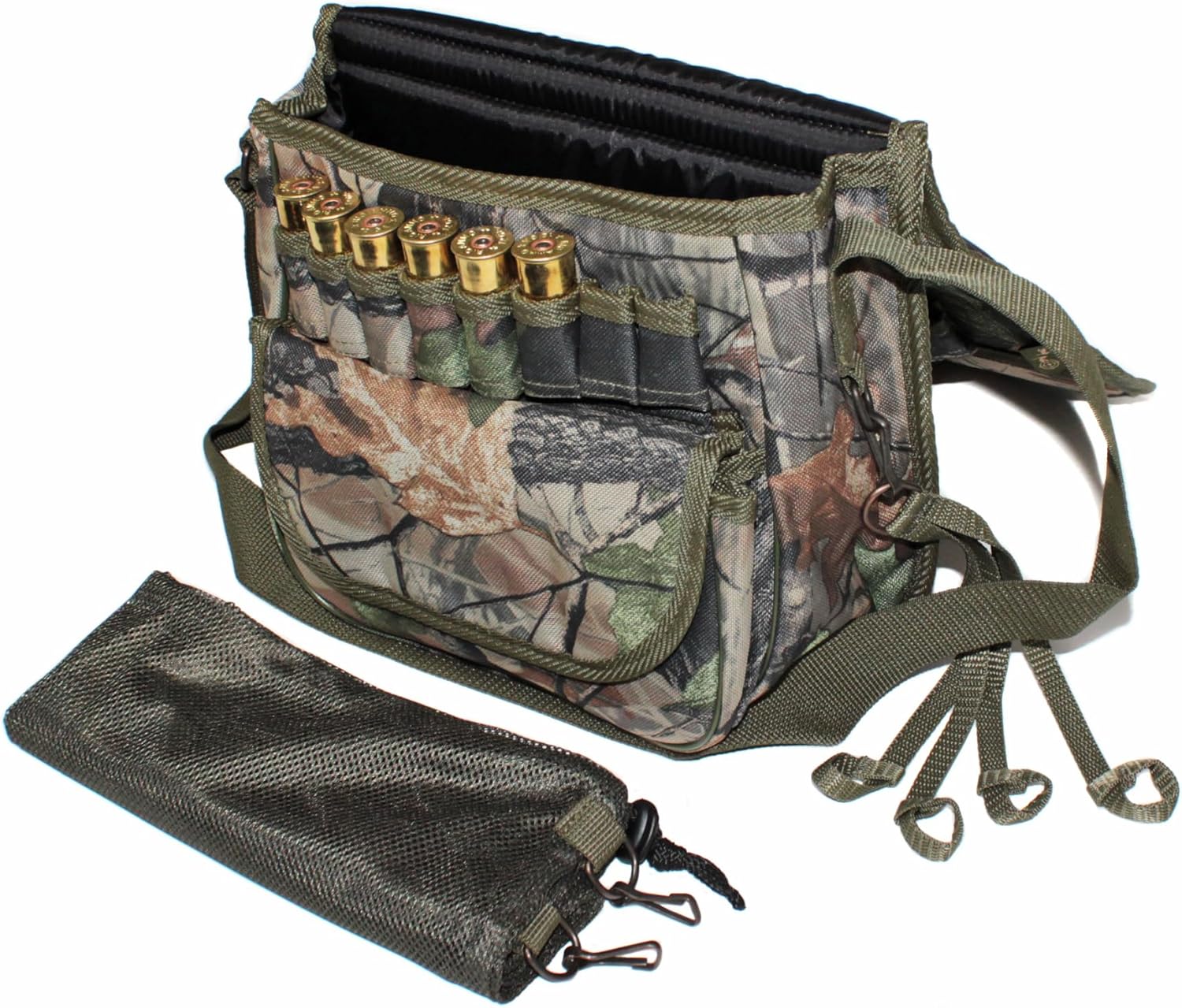 Waterfowl Hunting Blind Bag, Duck Hunting Shoulder Refuge Bag with Game Carrier, Duck Carrier Strap, Ammo Shell Carrying Bag Pack