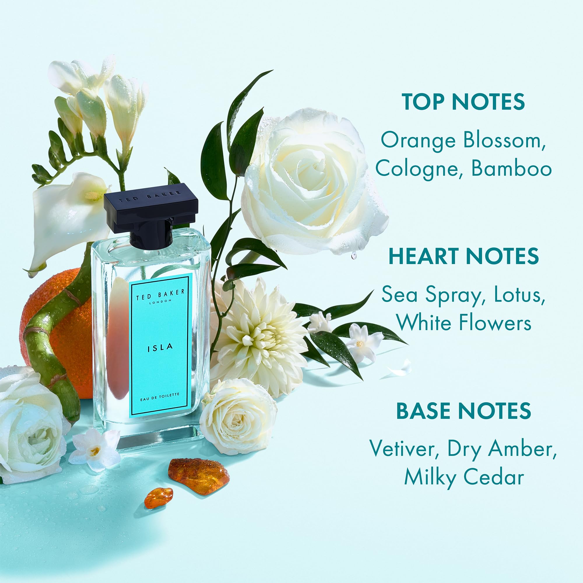 Ted Baker Floralicious Isla Eau De Toilette, Aquatic Floral, 100ml