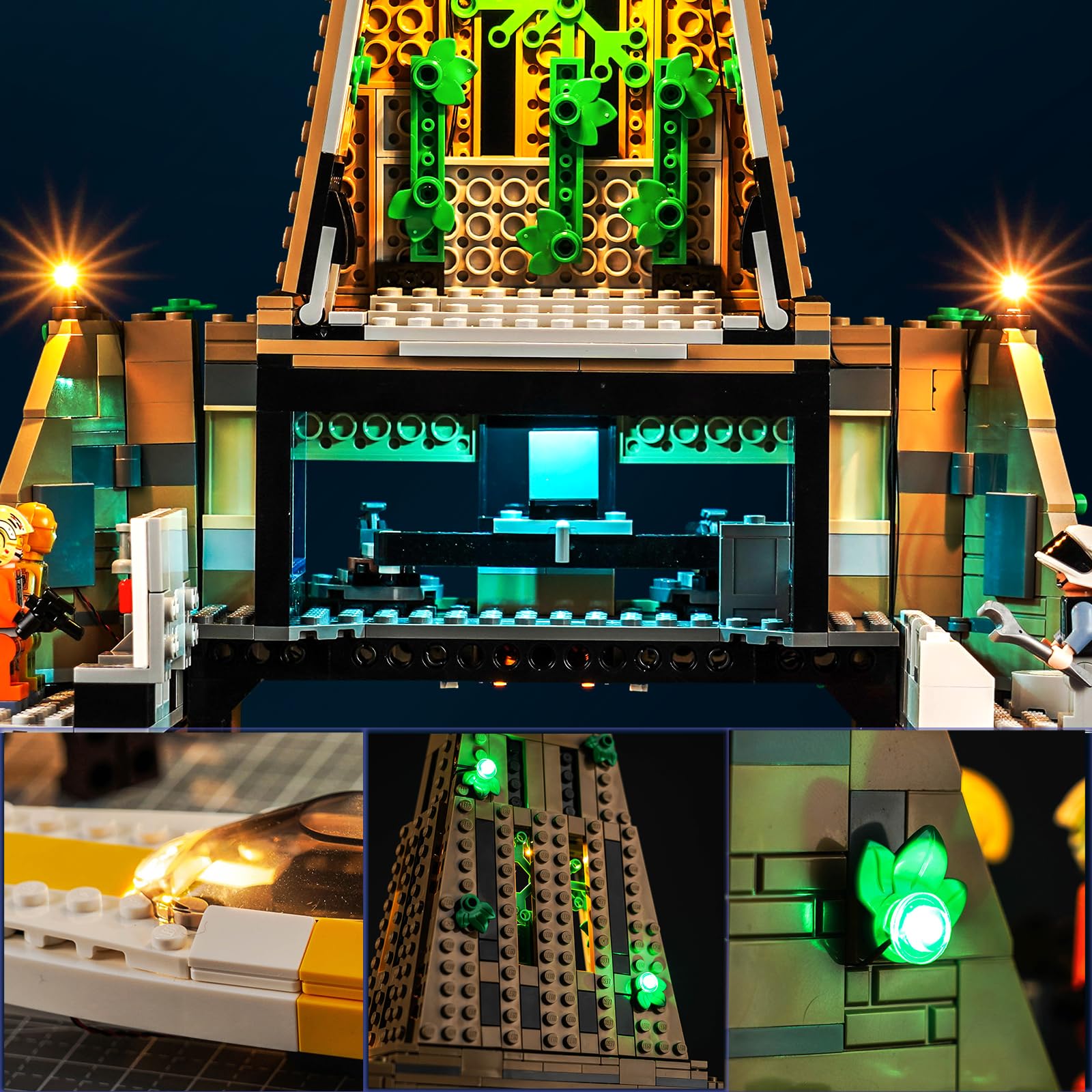 Amazon.co.jp: BrickBling LEDライト レゴ ヤヴィン 4 反乱軍