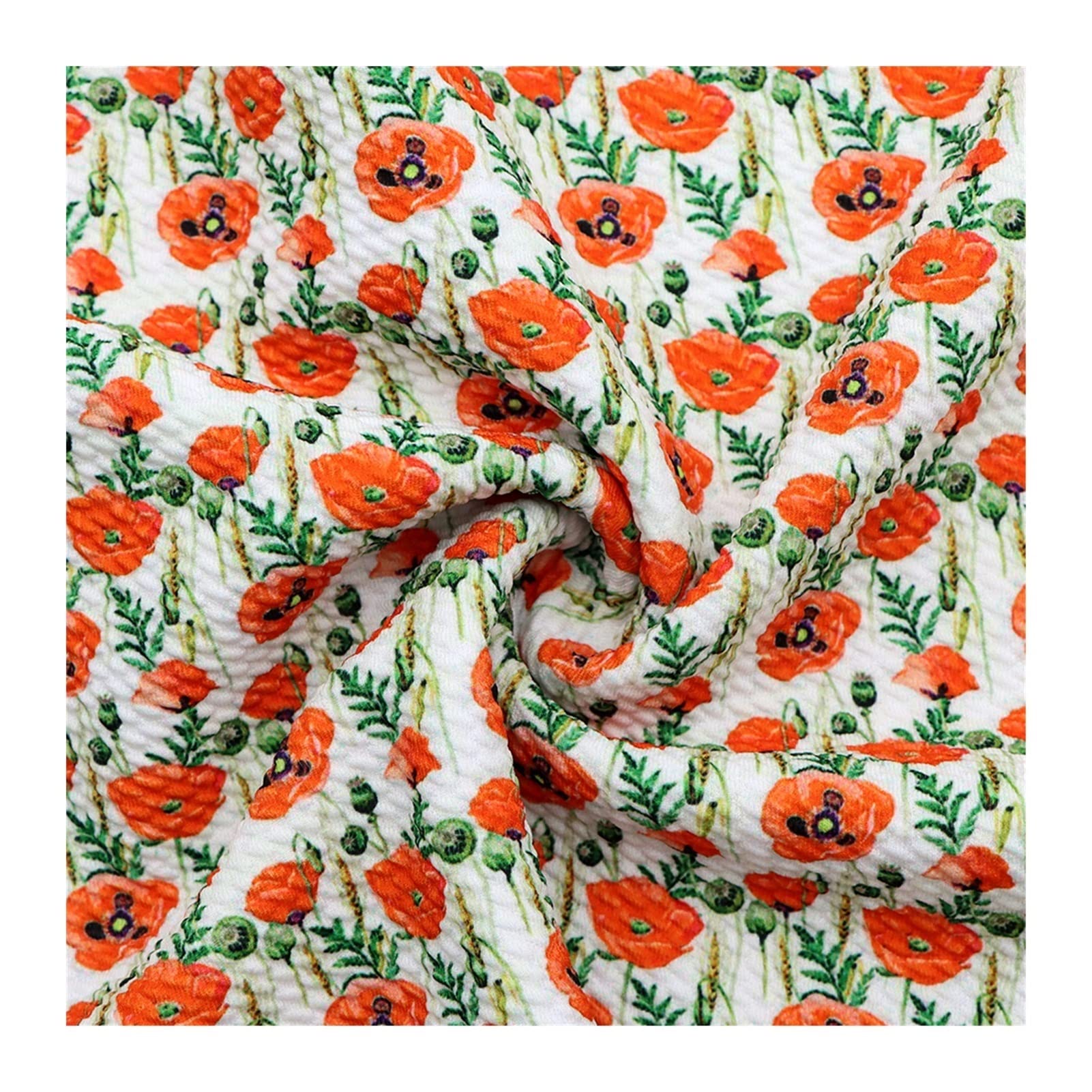 50 * 145 cm Flower Floral Planta Pura o poliéster Algodón o satén Costura Patchwork Material de edredón de Tela de Tela Telas (Color : 1088056, Weight : Double Brushed Poly)