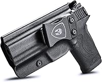 Vista 1 de M&P Shield EZ Holster, IWB KYDEX Holster Opcional Smith & Wesson M&P 0.354 in Shield EZ & S&W M&P 380 Shield EZ Pistol, funda interior de la cintura