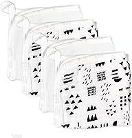 Vista 11 de HonestBaby Unisex Baby Toalla de algodón orgánico en paquete múltiple Accesorio de invierno, 5 unidades Gris tostado, Talla única Paquete de 5