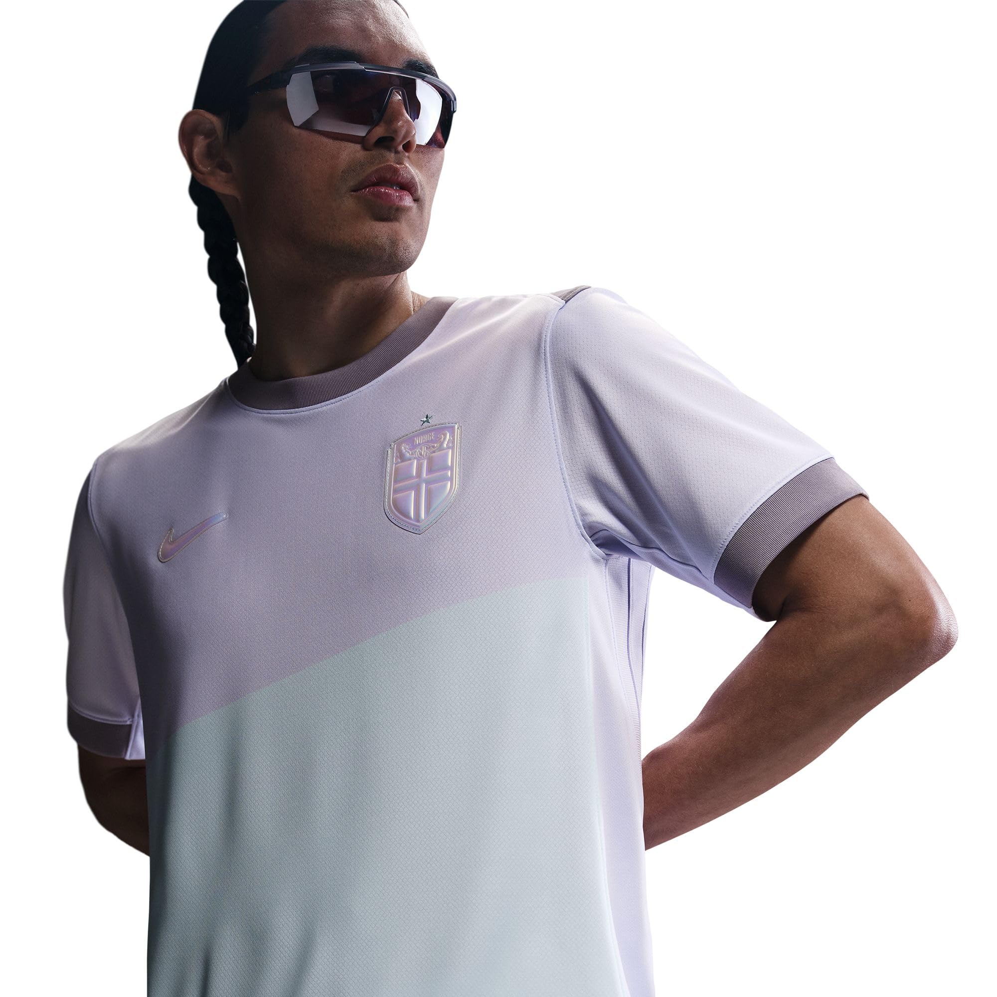Norwegen 2025 Stadium Away (Frauenteam) Nike Dri-FIT Replika-Fußballtrikot für Herren, FZ9027