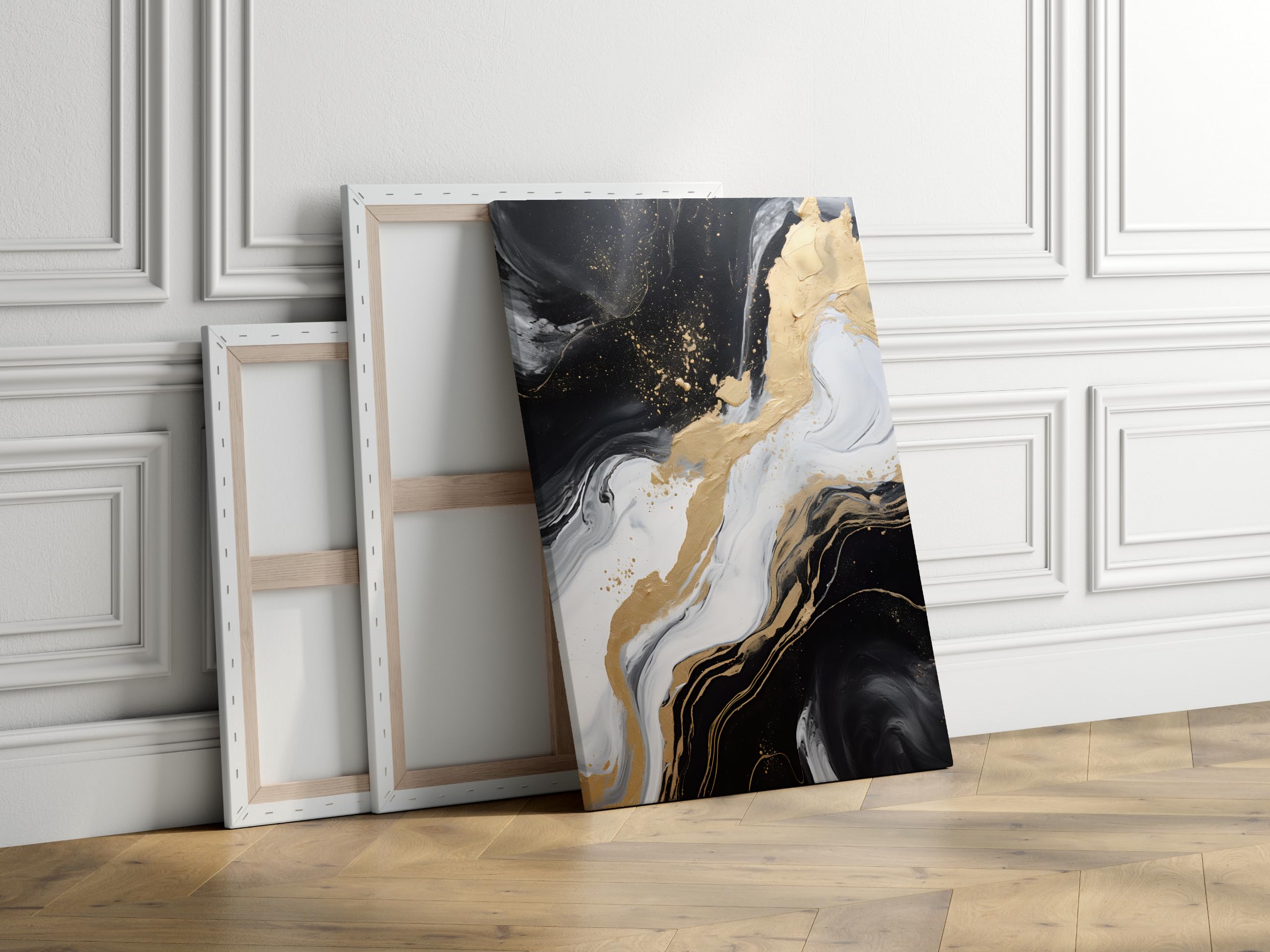 Muralo Wandbilder Vintage, Glamour, Loft Stil, Aufhängefertig - 120x80 cm