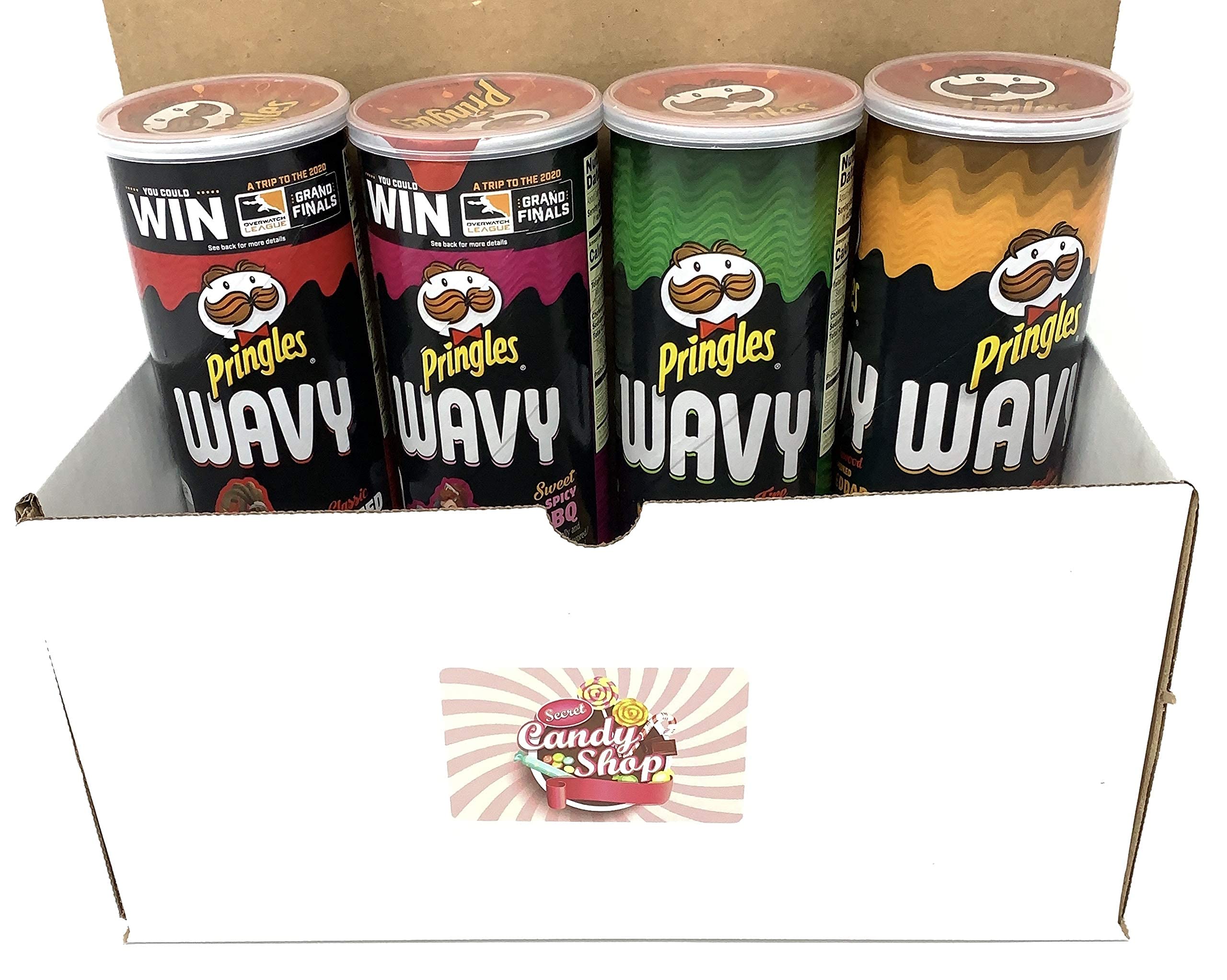 Buy Pringles Potato Chips Variety Pack of 4 (Sweet & Spicy BBQ