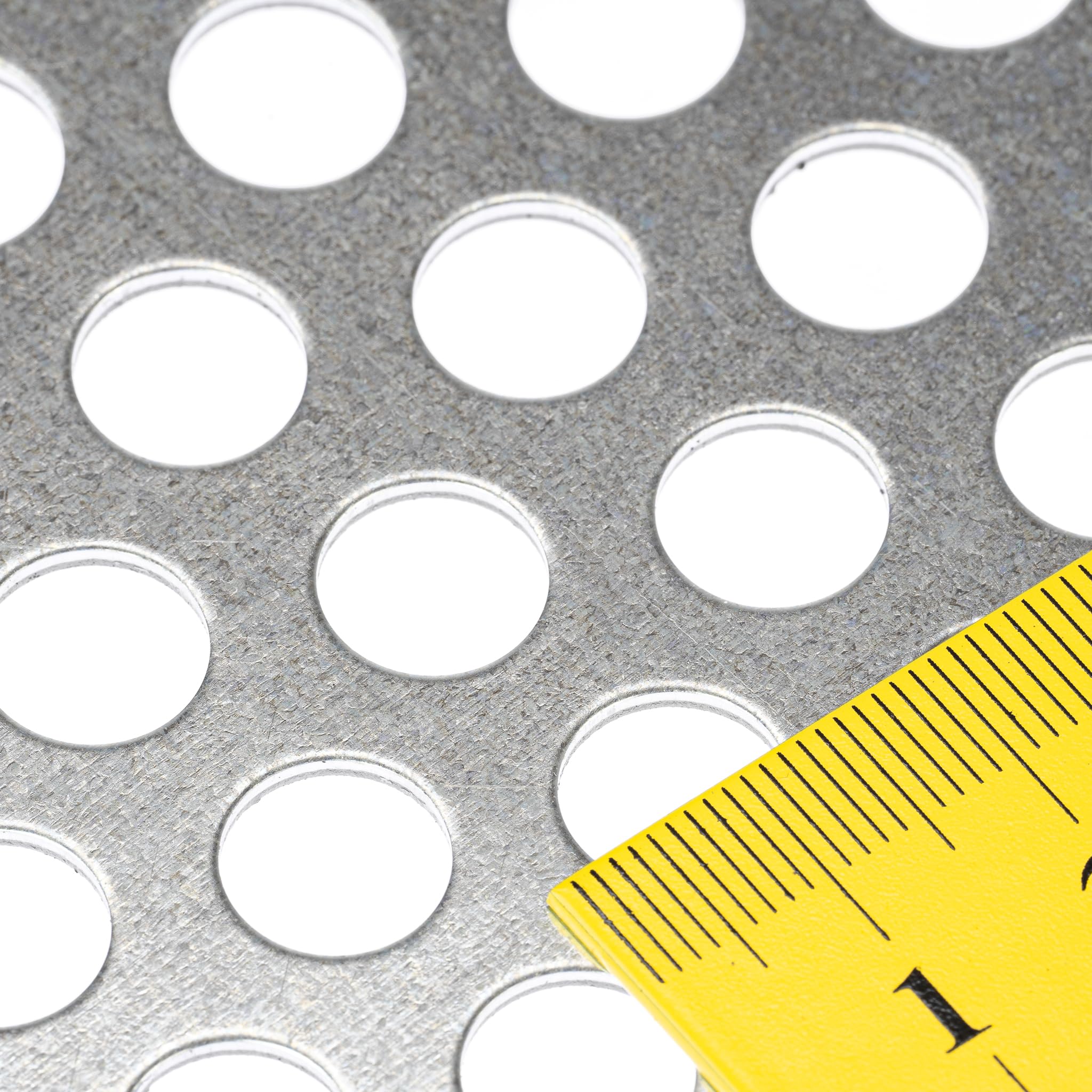 Lochblech Weiß Stahl 1mm Dick Hexagonal Gitter HV2-2,5 Stahl DC01 - Foto 2