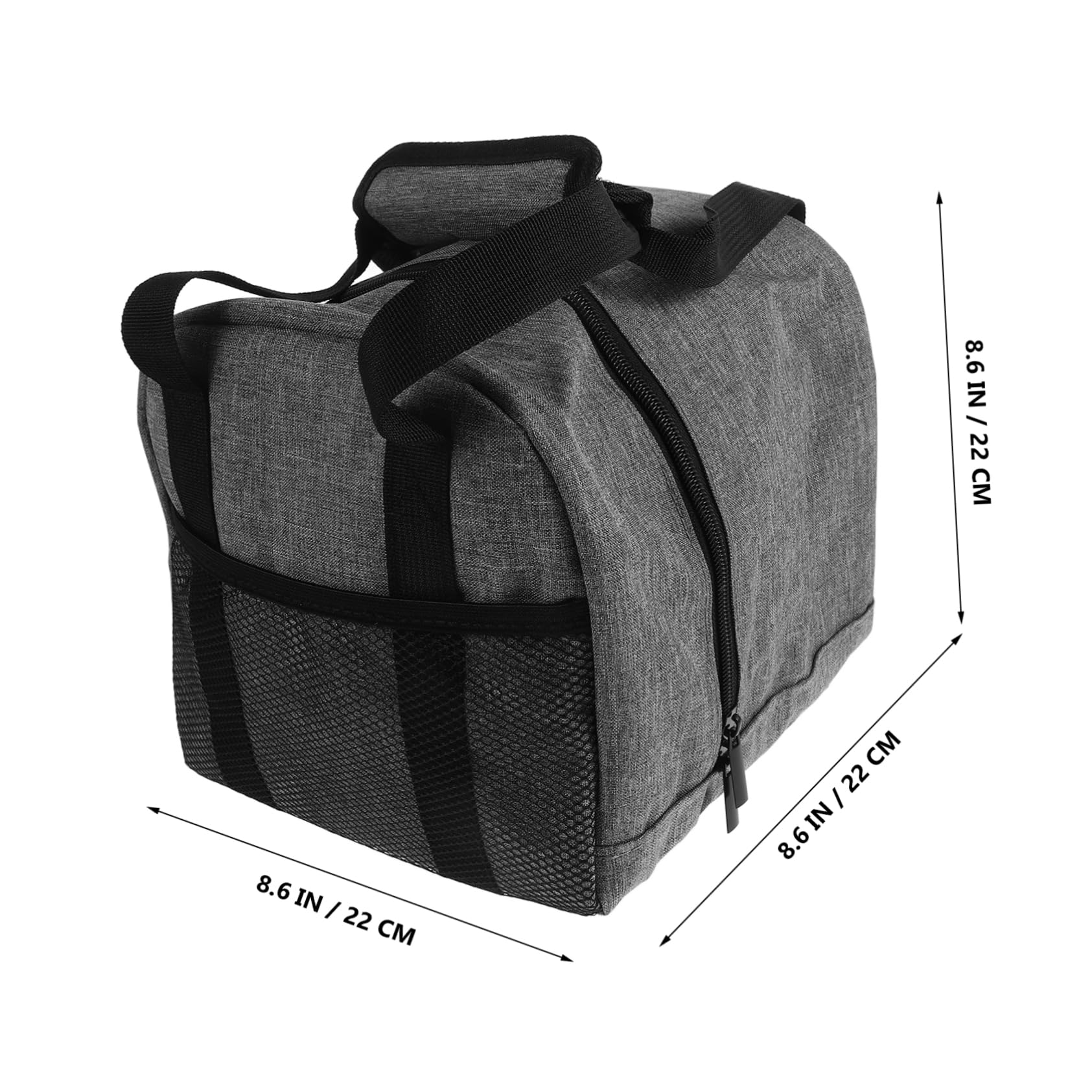 Yardwe Single Ball Bowling Bag Padded Ball Holder Mesh Sports Bag Travel Tote for Bowling Lovers