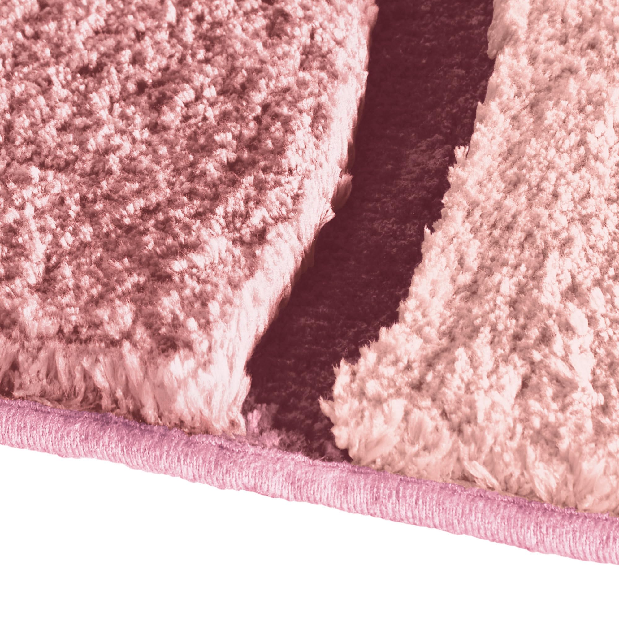 REDBEST Badematte Louisville Altrosa Größe rund: 90 cm Ø