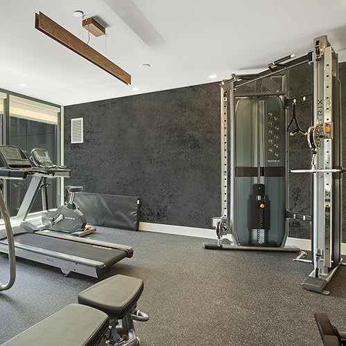 Miniatura 2 de WAPANE Papel tapiz de hormigón gris oscuro de 23.6 x 720 pulgadas, papel adhesivo de cemento negro con textura mate 3D, papel de pared autoadhesivo