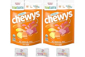 YumEarth Organic Chewys: Allergy-Friendly, Non-GMO, Gluten-Free, and Vegan Treat