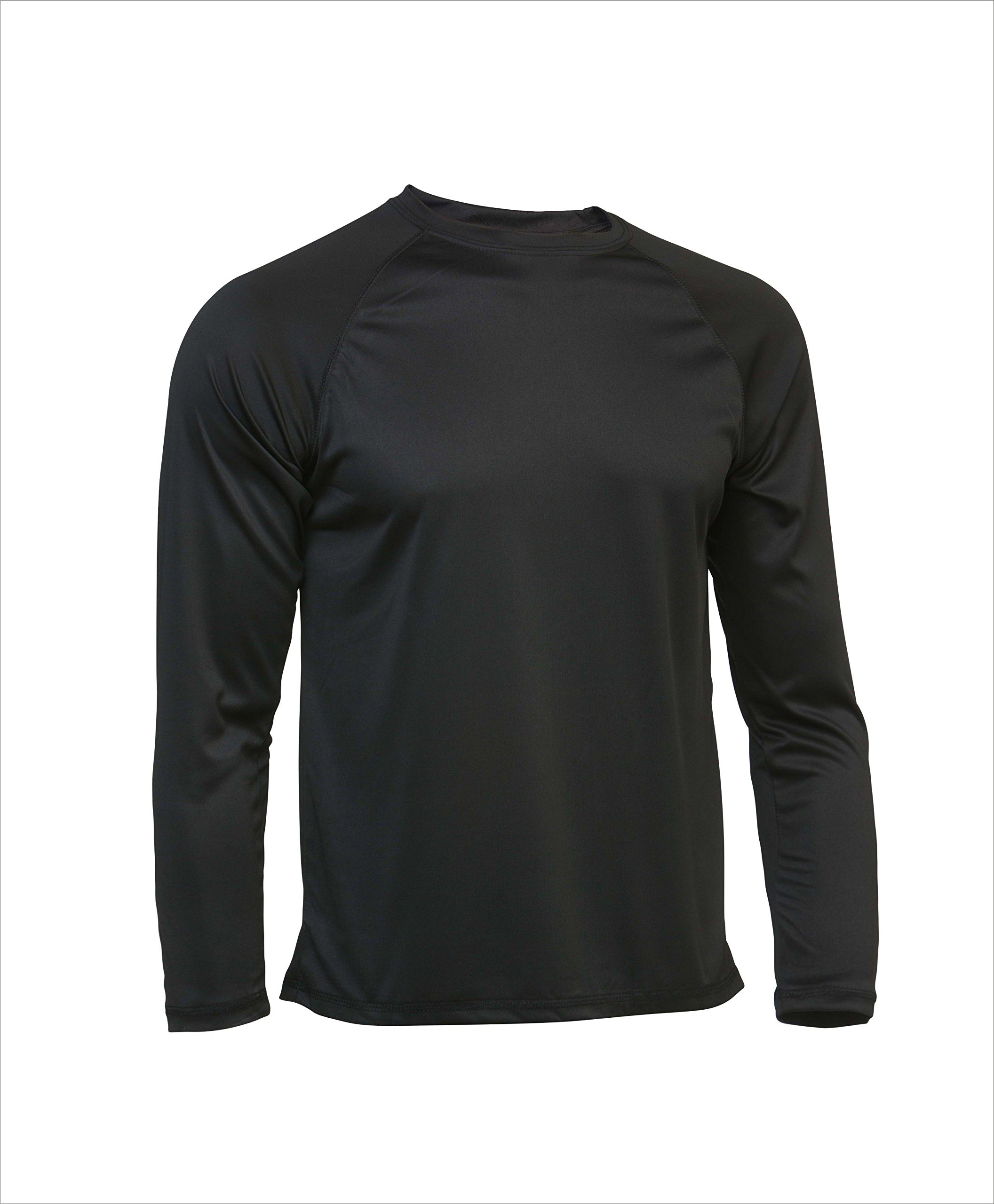Asioka 300/14 Long Sleeve Sports Tee, Unisex Adult, unisex-adult, 300/14 NEGRO XL, Black, XL