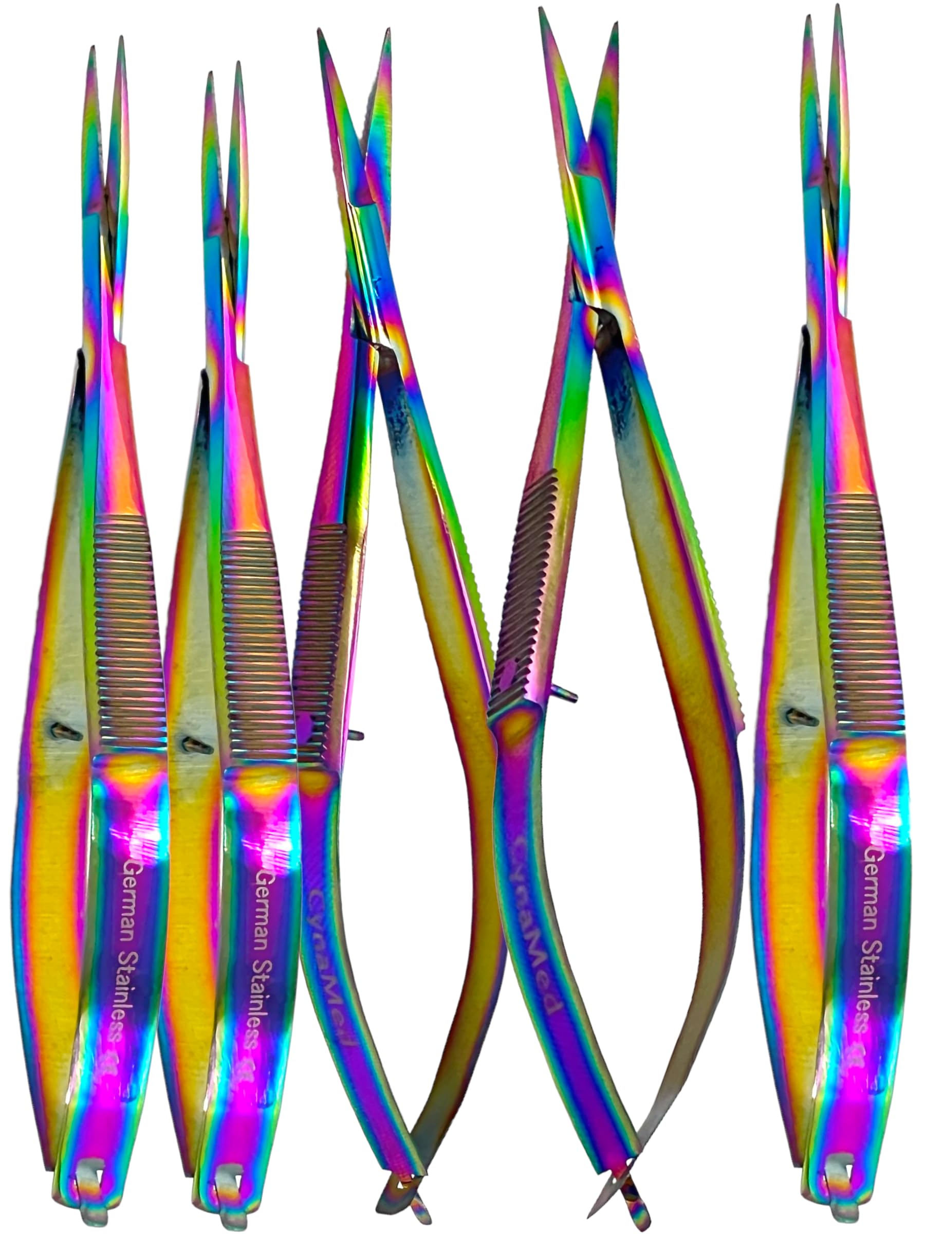 5 Count | Straight Castroviejo Scissors 5