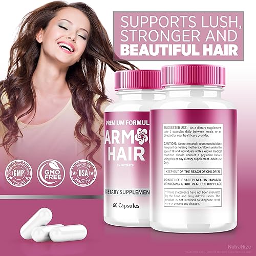 Miniatura 8 de NutraRize HarmonyHair Capsules (2 unidades) - Desbloquea el potencial de tu cabello con nuestra fórmula natural, vitaminas prémium para un cabello