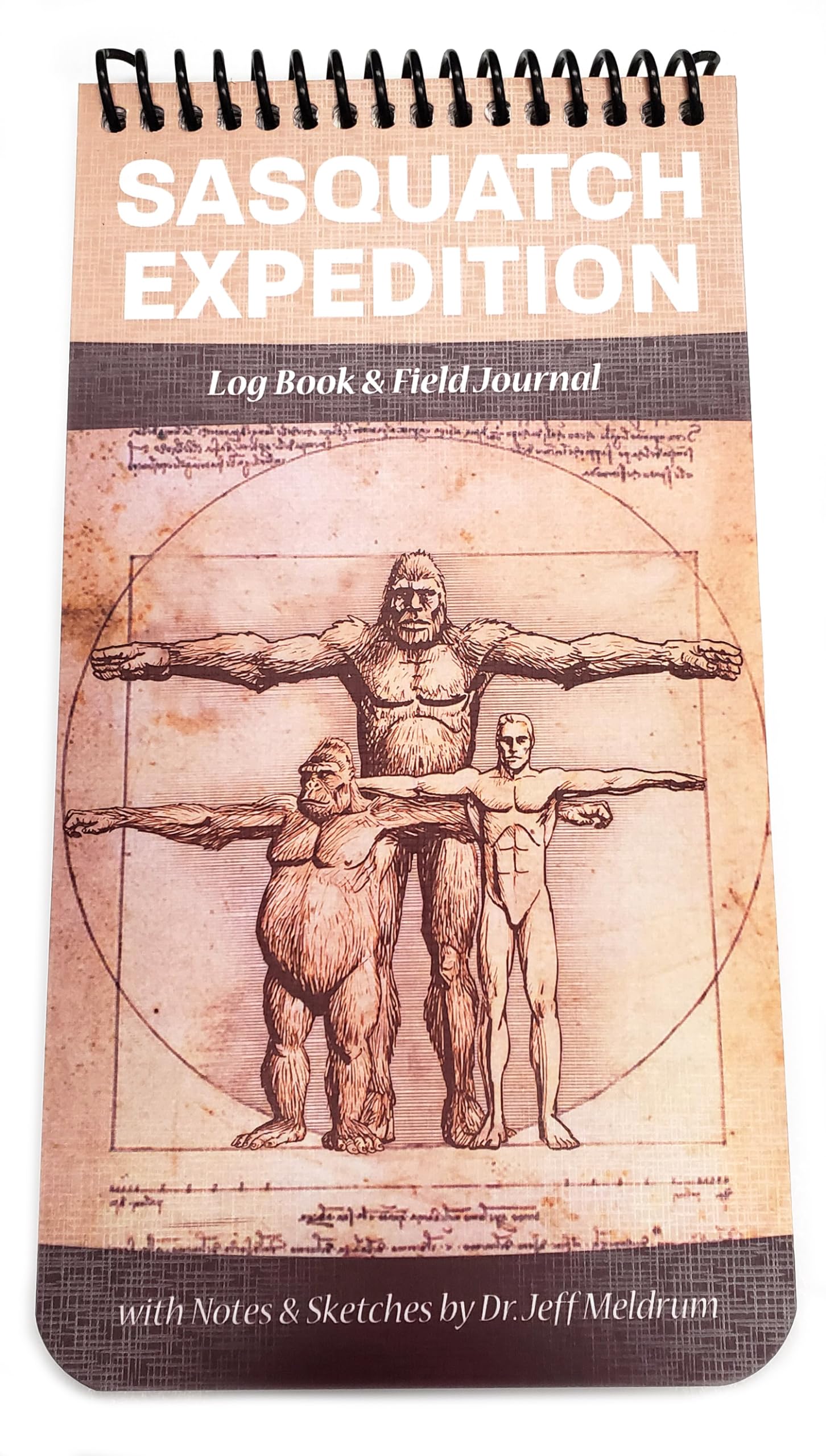Sasquatch Expedition Log Books diario anticaídas de hojas impermeables