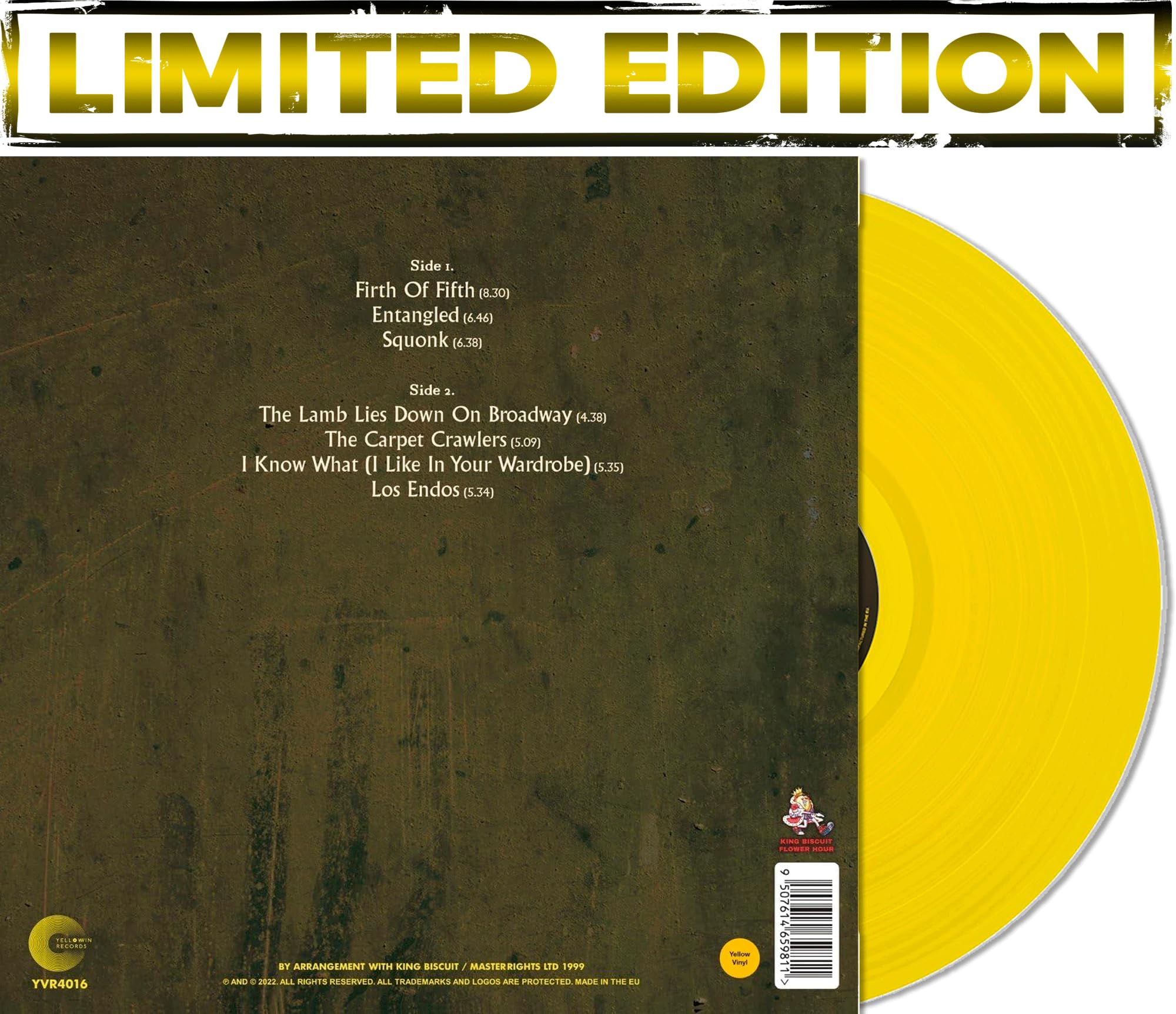 Genesis - For Rhyme And Reason - Limited Color Edition
