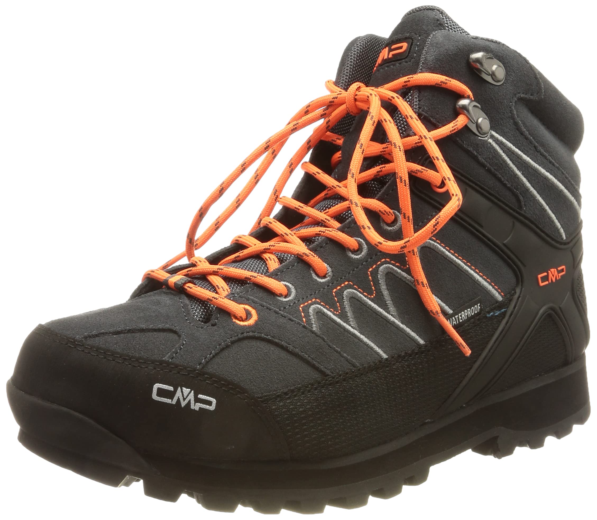 CMP Men's Moon MID Trekking Shoes WP, Anthracite, 12 UK
