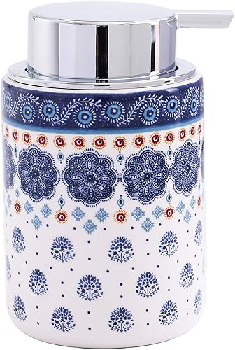 Miniatura 6 de Bico Red Spring Bird - Dispensador de jabón de cerámica de 12 onzas con bomba extraíble, ideal para cocina, baño, loción y aceite esencial Pájaro