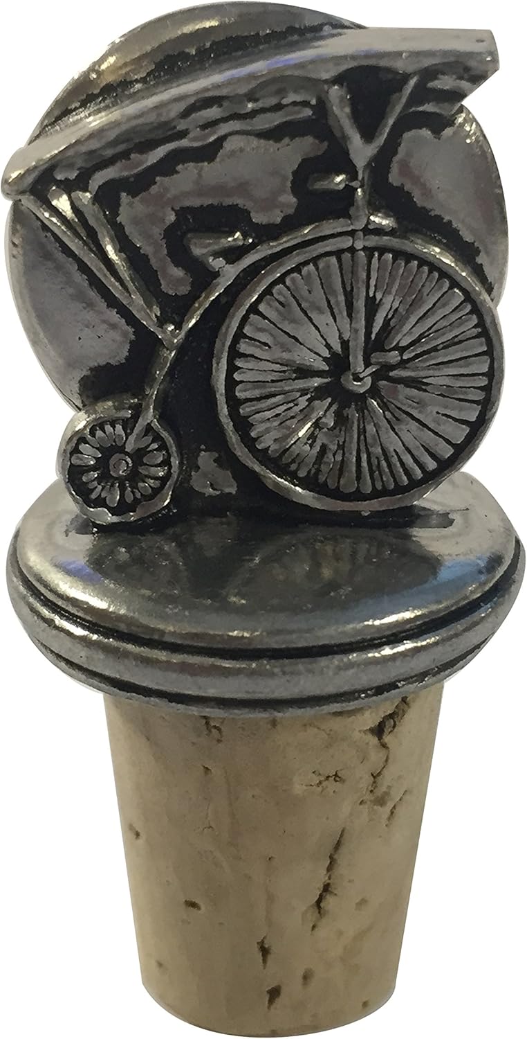The Prisoner 'Known as 6' Solid Pewter Bottle Stopper/Wine Cork