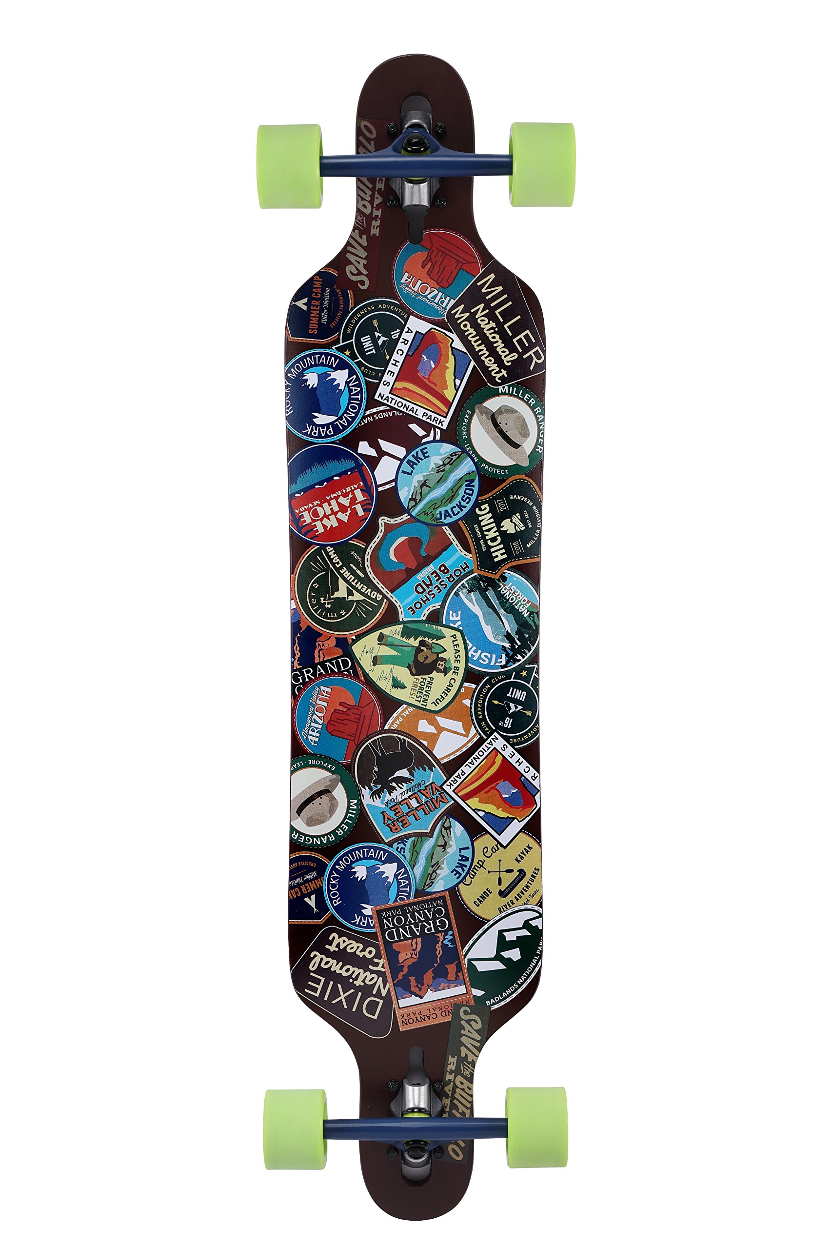 Miller Division National Park Table Long, Multi-Colour, 41 "