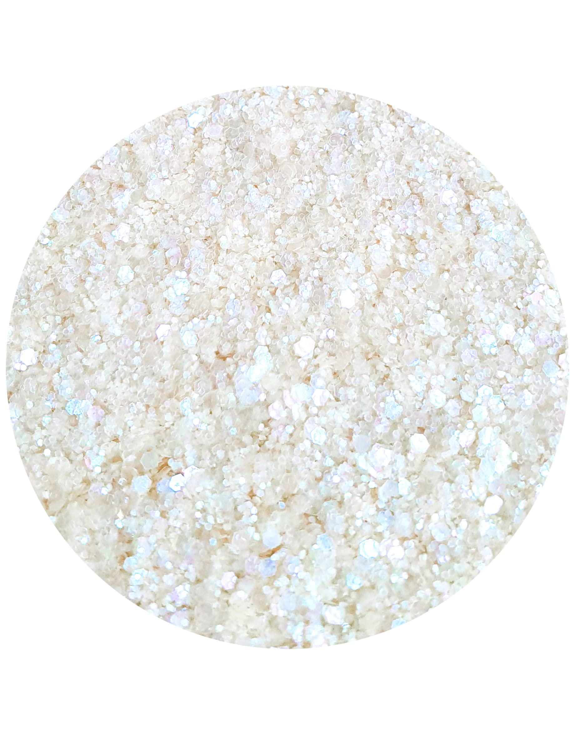 Paillettes biodégradables Nuit Blanche - Si si la paillette - Blanc - Taille Unique