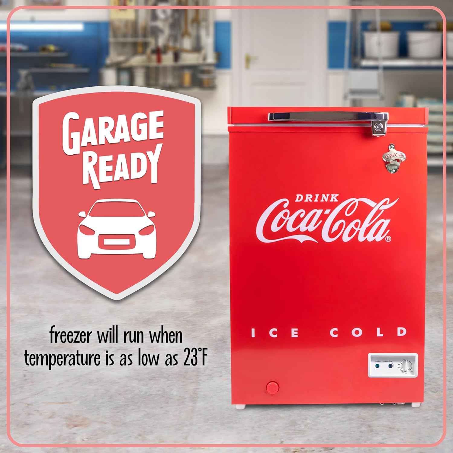 Nostalgia - Brandclub - Nostalgia Coca-Cola Chest Freezer