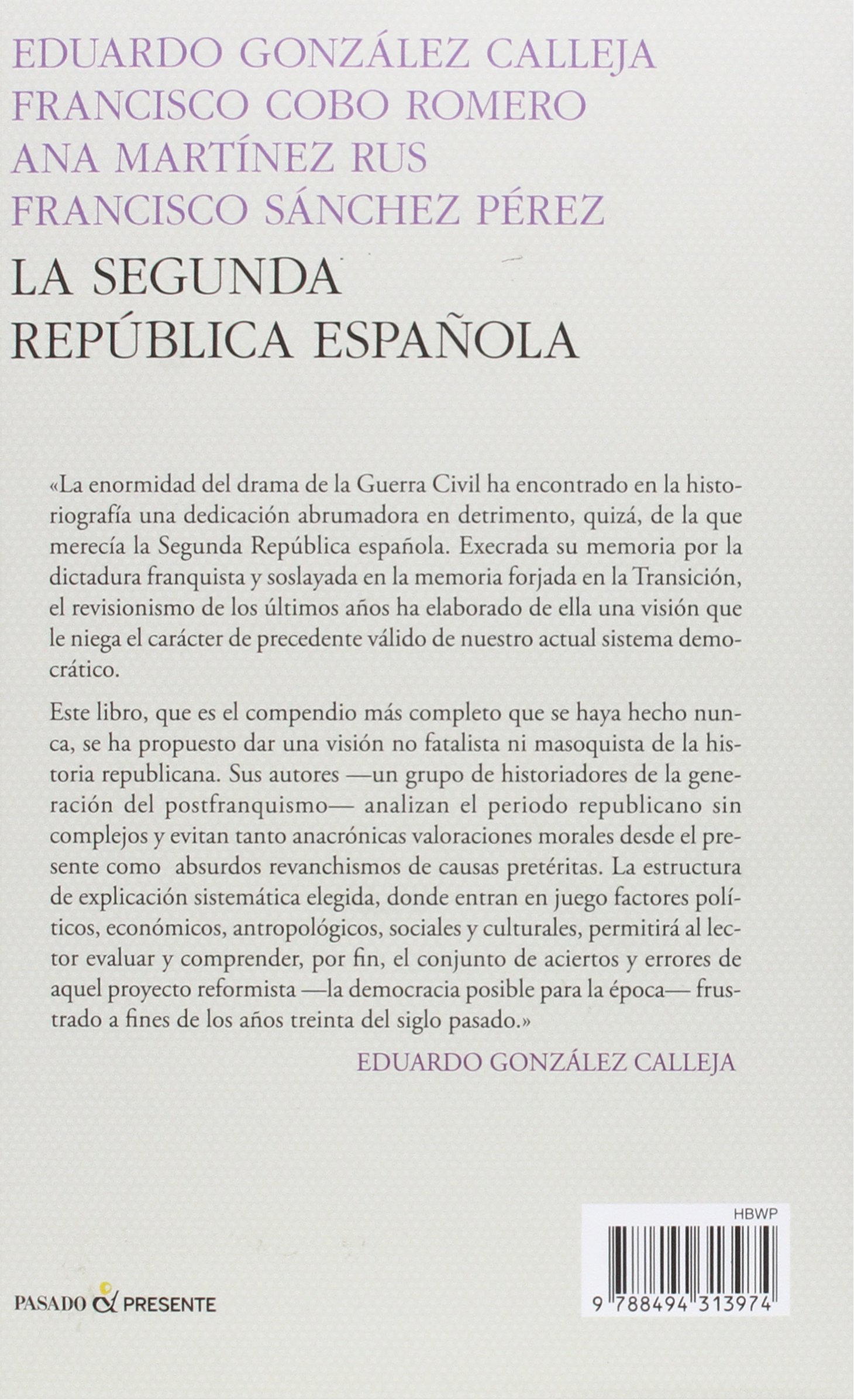 La Segunda República Española (HISTORIA)