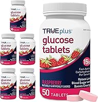 Vista 16 de TRUEplus® Tabletas de Glucosa, Sabor Frambuesa - 50