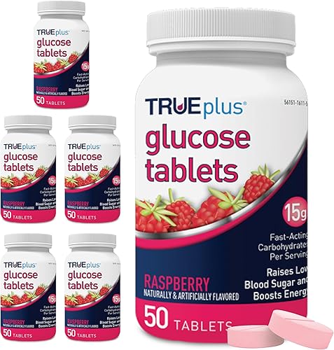 Vista 38 de TRUEplus® Tabletas de glucosa, naranja - 50ct