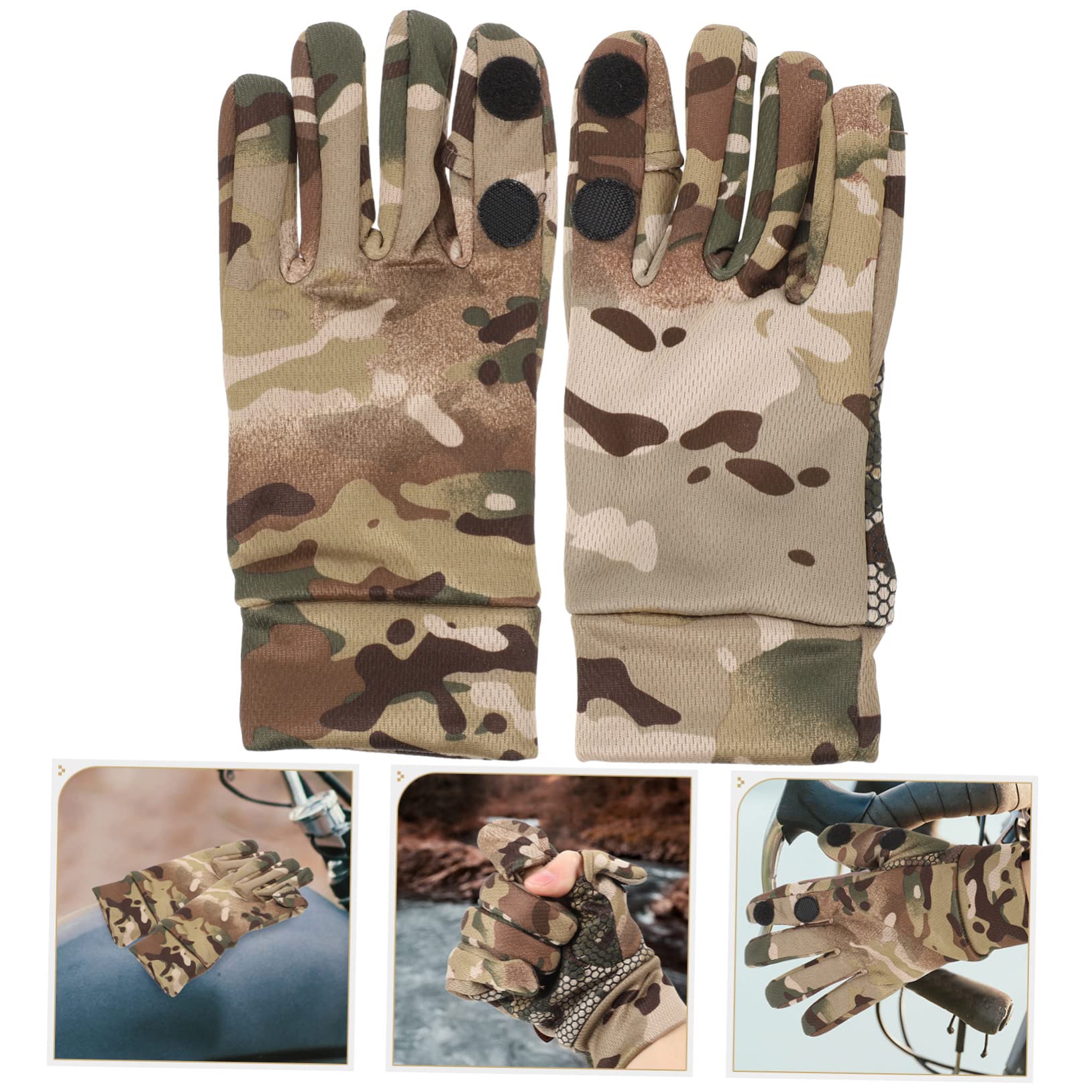 VALICLUD Guantes De Montar De Invierno Guantes De Para Hombre Tocar De Pantalla Tactil Revestimientos Guante De De Conducir De Motocross Nylon