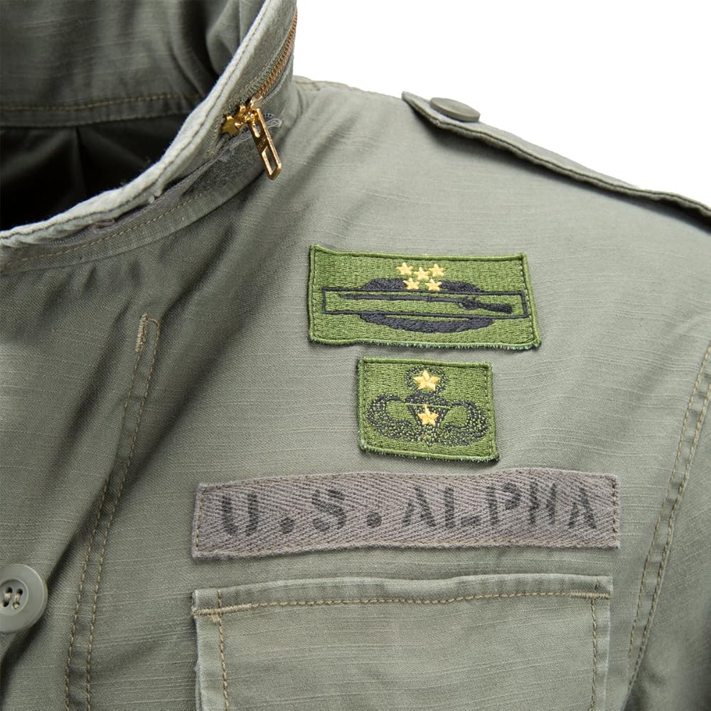 Alpha Industries 50th Anniversary M-65 Field Coat, M-65 Olive