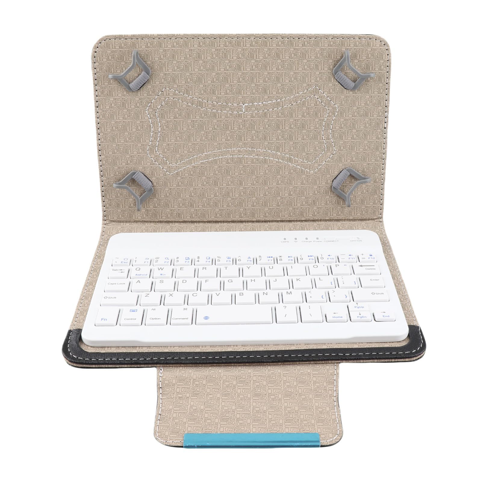 Tastiera Bluetooth senza fili per tablet Custodia in pelle PU Custodia per Pad 7 8 pollici 9 10 pollici per IOS Android Windows  7