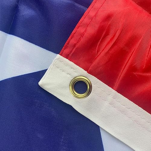 Miniatura 6 de Jayus Bandera del estado de Texas de doble cara de 3 x 5 pies para exteriores, banderas de la República de Texas 220D resistentes, colores vivos,