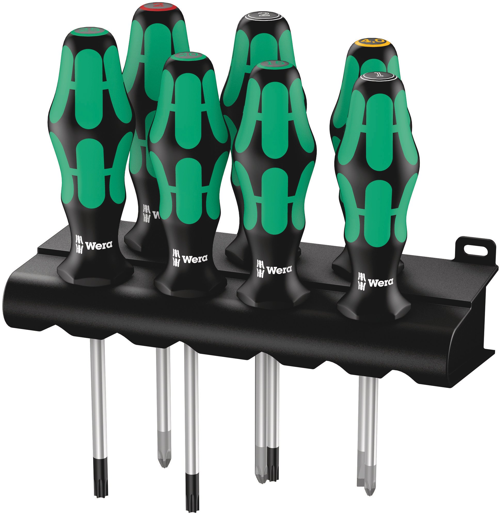 Wera 05320540001 335/350/367/7 7-Piece Kraftform Plus Lasertip Scr...