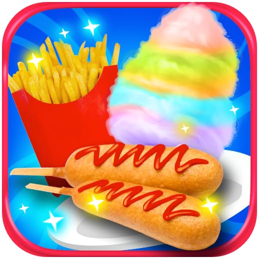Street Food Maker - Fair Food French Fries, Corn Dogs, Cotton Candy, Frozen Snowcones Maker FREE