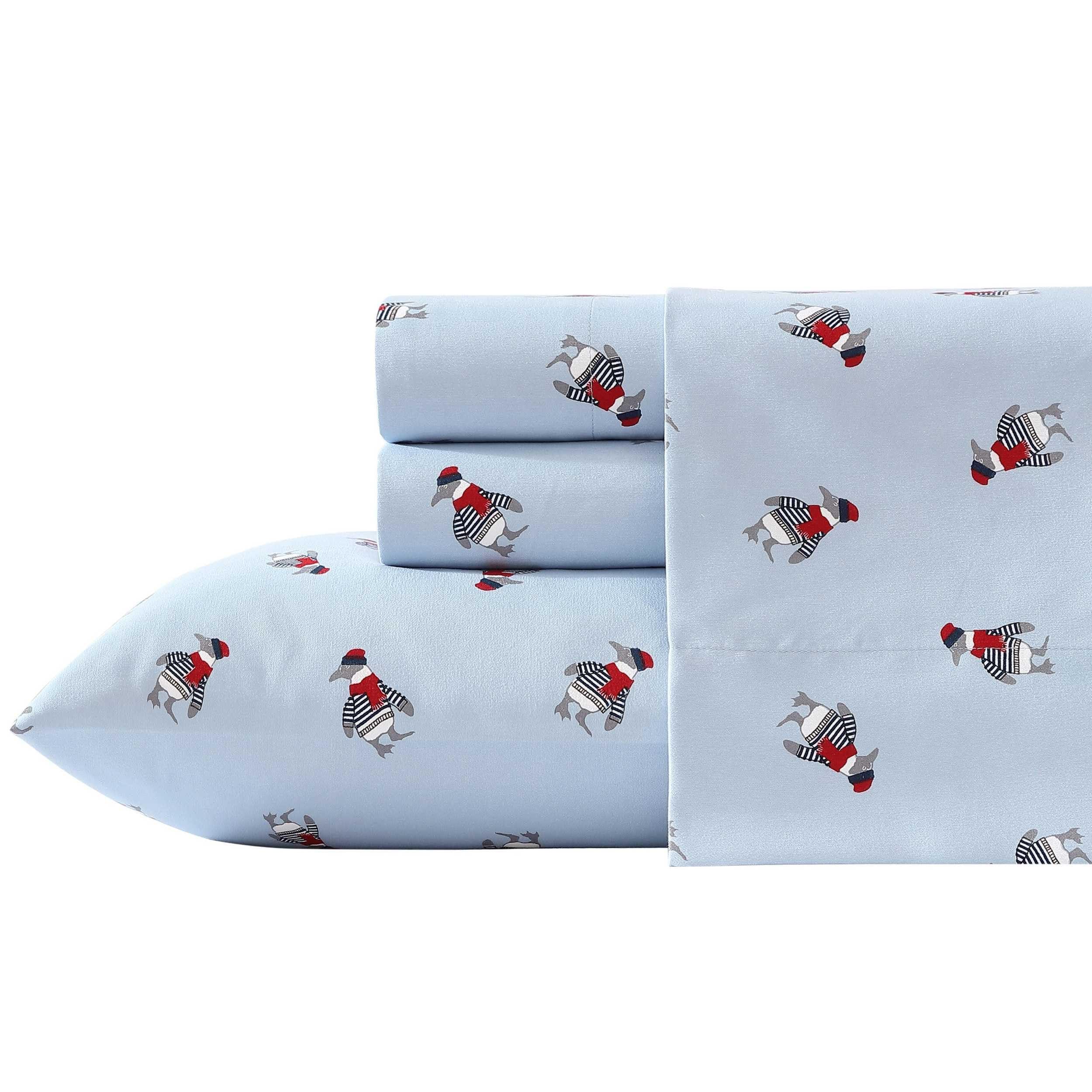 Housse de couette flanelle Nautica haut de gamme certifiée Oeko-Tex