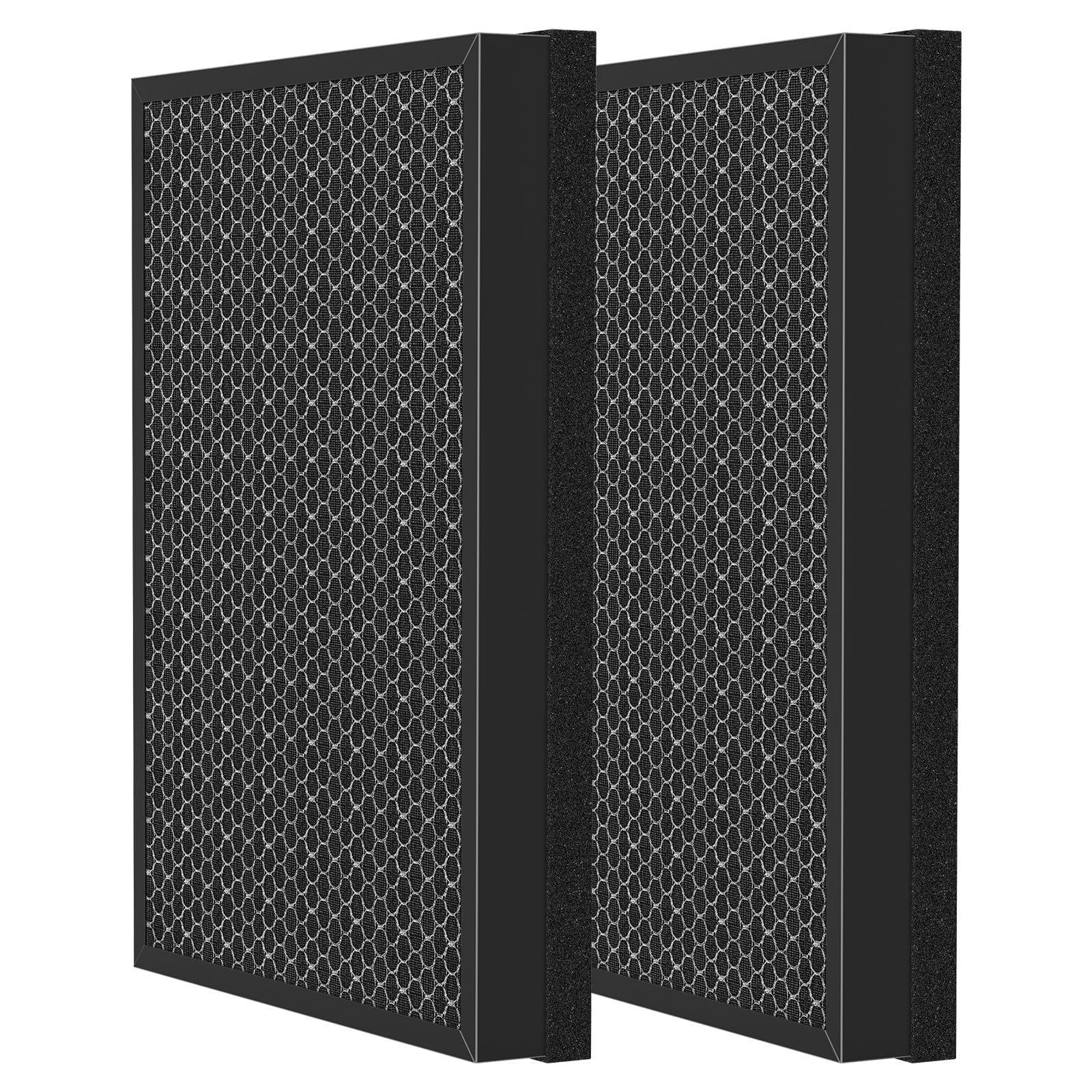 Filtro de repuesto para purificador de aire 400 H14 True HEPA compatible con purificador de aire Puro.air 400, HEPA 3 en 1 con filtro de carbón activado, 99.99% de caspa de mascotas, humo, polen,