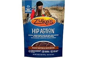 Zuke's Hip Action: Support Your Pup's Hips and Joints with Delightful Peanut...