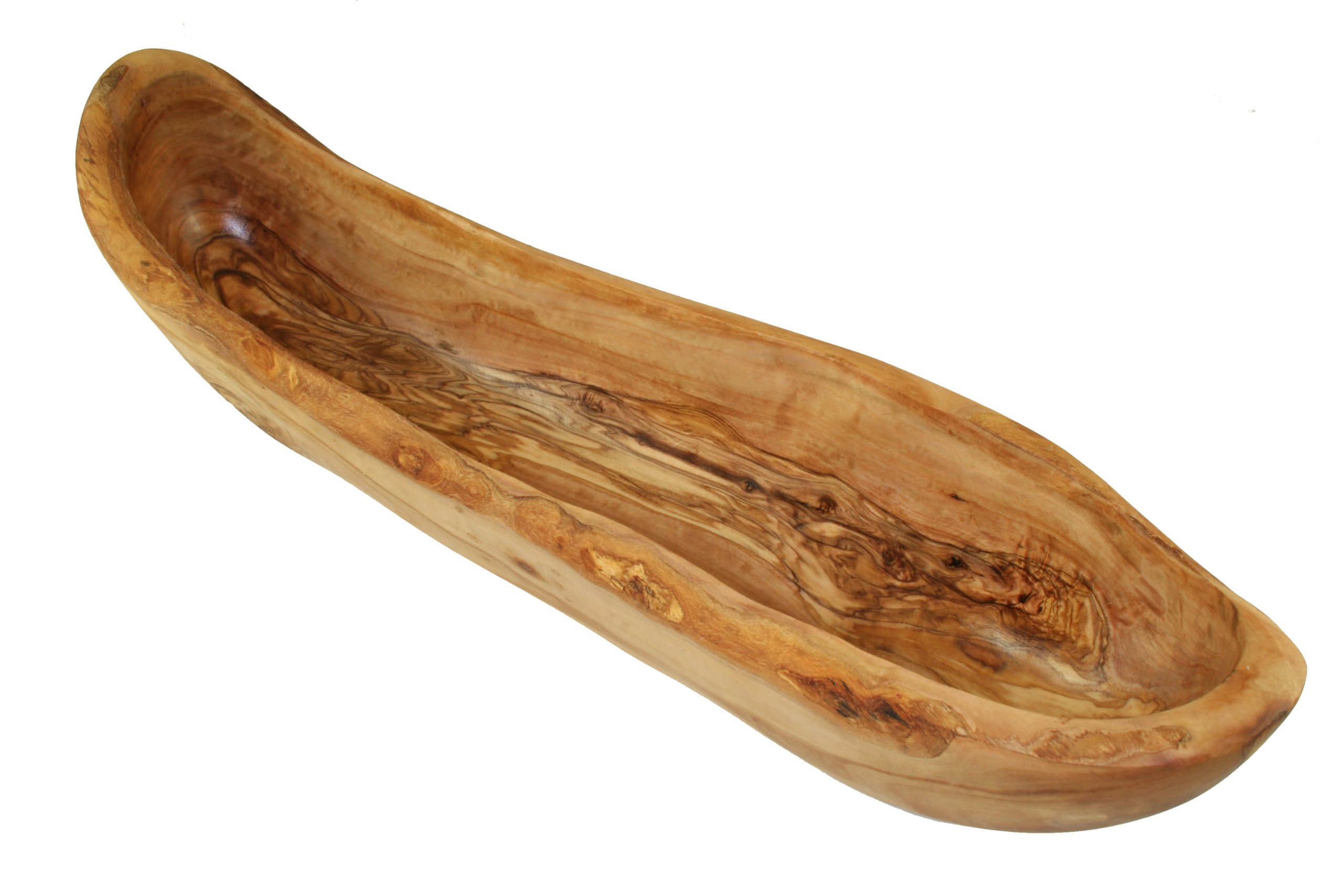 D.O.M.® Brotschale rustikal ca. 40 cm aus Olivenholz